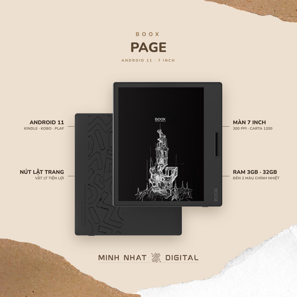 Máy đọc sách Boox Page